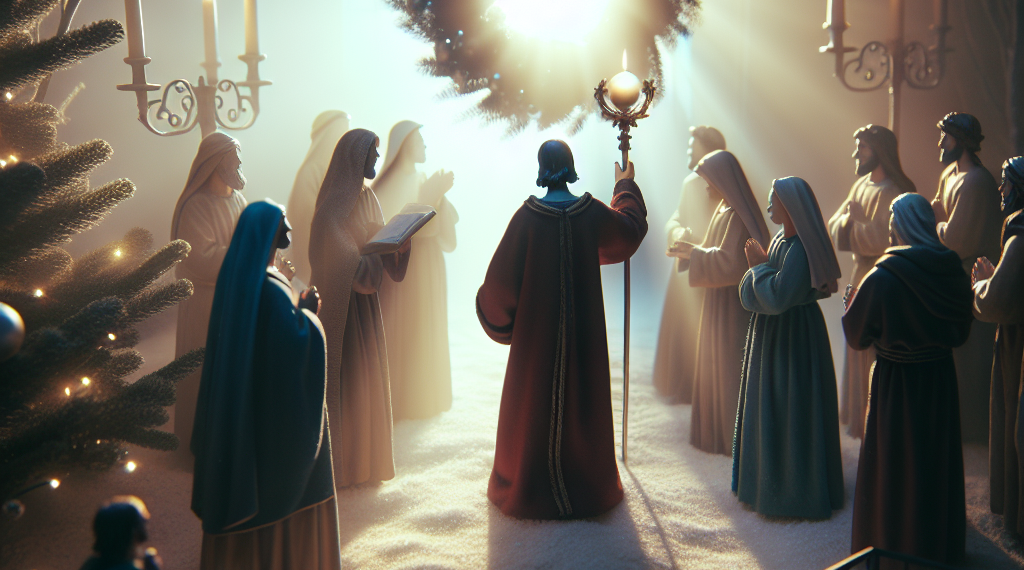 Así fue la primera misa de Navidad del papa León XIV en el Vaticano