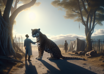 Rescatan a jaguar en domicilio del Estado de México, la especie está en peligro de extinción