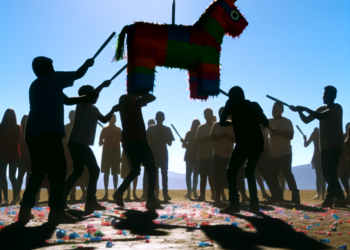 Ganadora del Concurso de Piñatas 2025 evoca los 7 pecados capitales