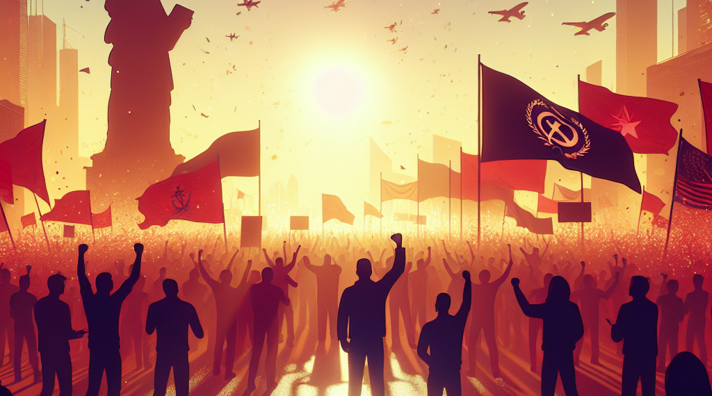 Trump desea una feliz Navidad a la "escoria de la izquierda radical"