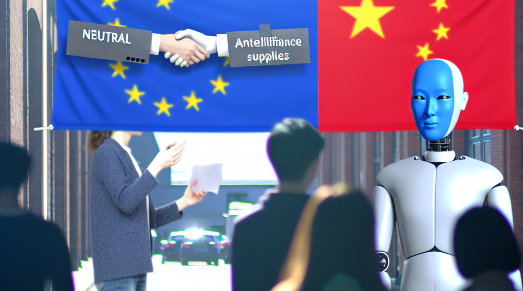 EU anuncia acuerdo sobre cadenas de suministro de la IA para competir con China