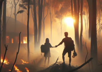 Damnificados imploran ayuda ante las ruinas causadas por los incendios forestales