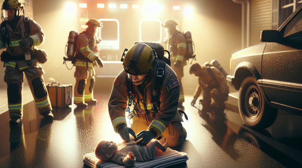 Policías salvan la vida a una bebé recién nacida en Tonalá, Jalisco