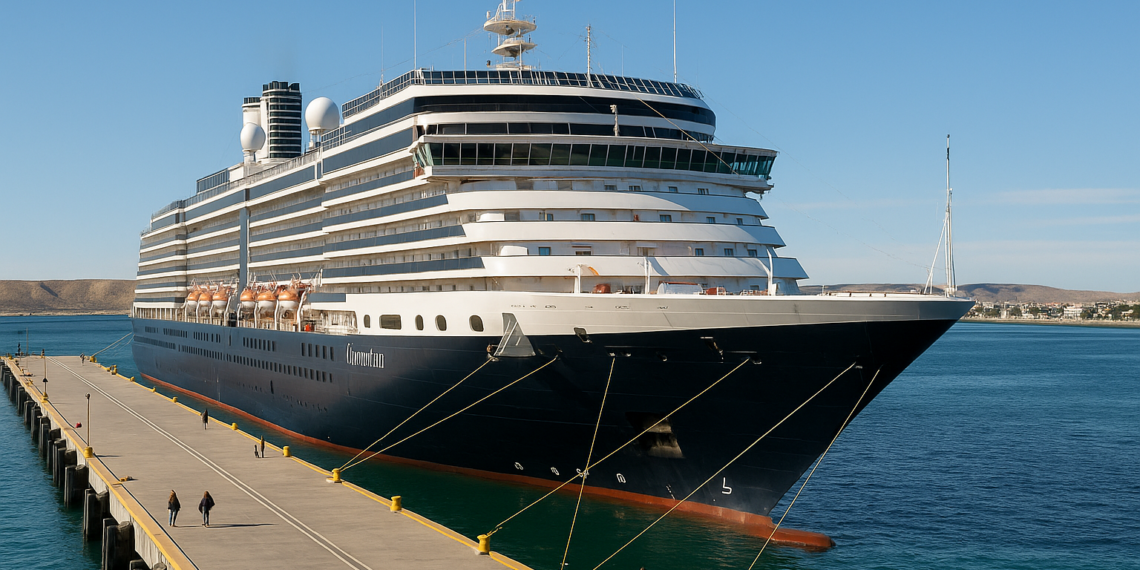 Chubut da la bienvenida al crucero Oosterdam en su segunda visita de la temporada. – Dimension Turistica Magazine