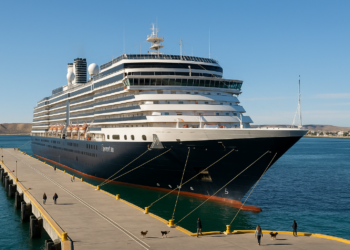 Chubut da la bienvenida al crucero Oosterdam en su segunda visita de la temporada. – Dimension Turistica Magazine