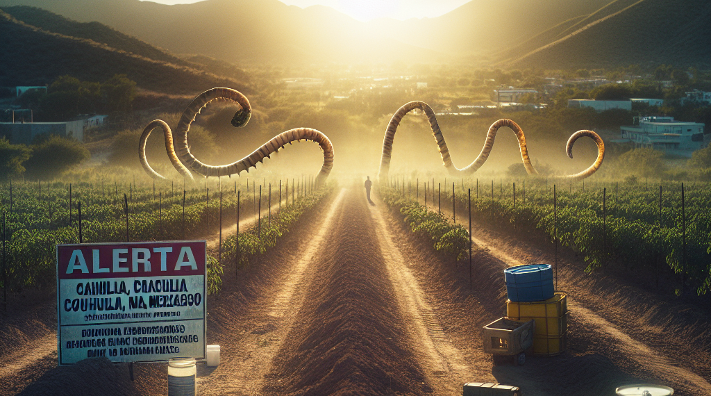 Coahuila atiende alerta sanitaria por riesgo de gusano barrenador