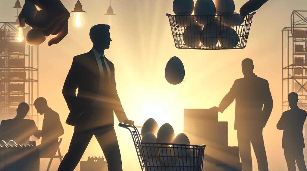 Cae 80% el precio del huevo en Estados Unidos en un año