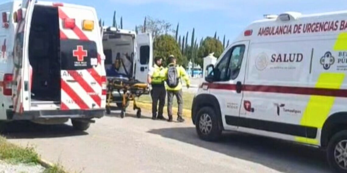 Explota pirotecnia durante sepelio en panteón de Ciudad Victoria y deja 10 heridos