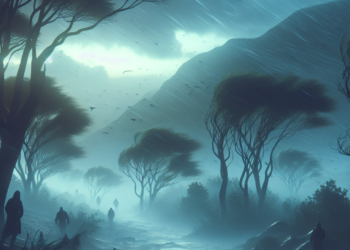 Frente frío 29 mantiene lluvias y vientos intensos