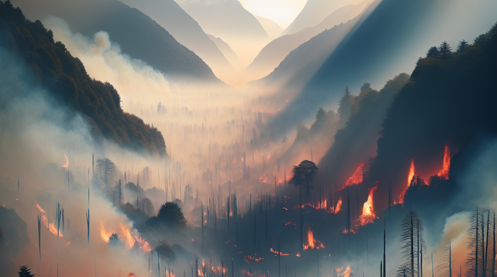 Incendios en el sur de Chile dejan 15 muertos