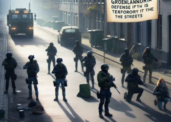 La capital de Groenlandia se echa a la calle para proclamar que la isla "no está en venta"