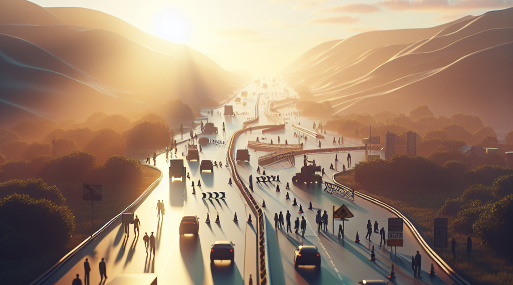 horarios, tramo afectado y rutas alternas