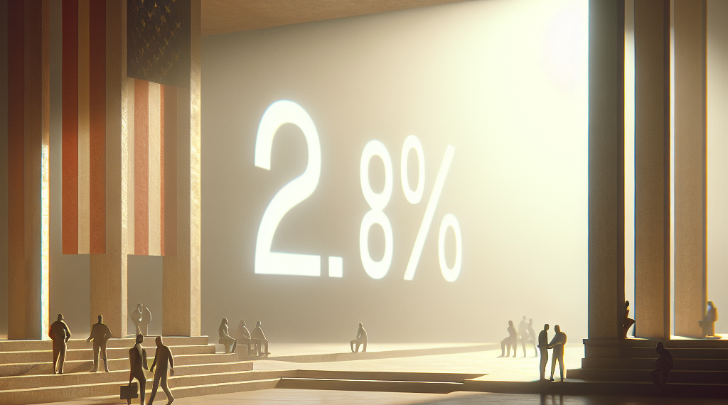 Inflación en Estados Unidos se mantuvo estable en 2.8% durante noviembre de 2025