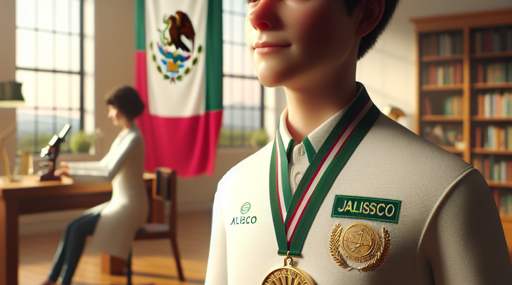 Joven jalisciense gana medalla de oro en la olimpiada internacional de ciencias