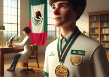 Joven jalisciense gana medalla de oro en la olimpiada internacional de ciencias
