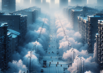 La mitad de Kiev, sin luz y con -10°C