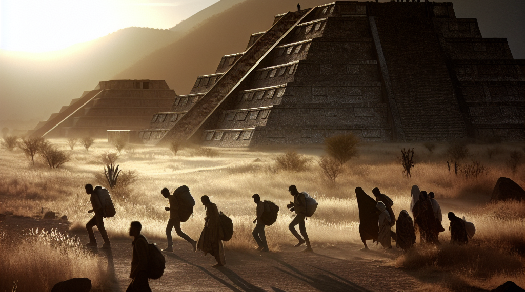 La increíble y triste historia de los migrantes en Teotihuacan