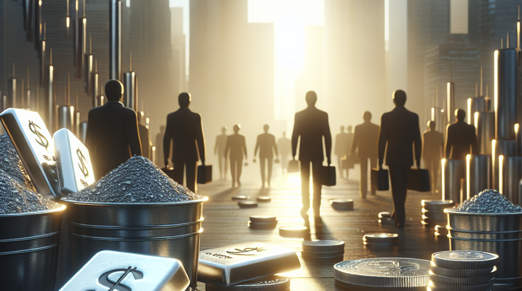 La plata supera los 100 dólares la onza por primera vez en la historia