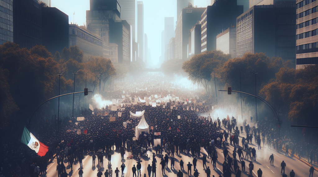 Marcha “Por la Defensa de la Soberanía Nacional” en la CDMX termina con saldo blanco