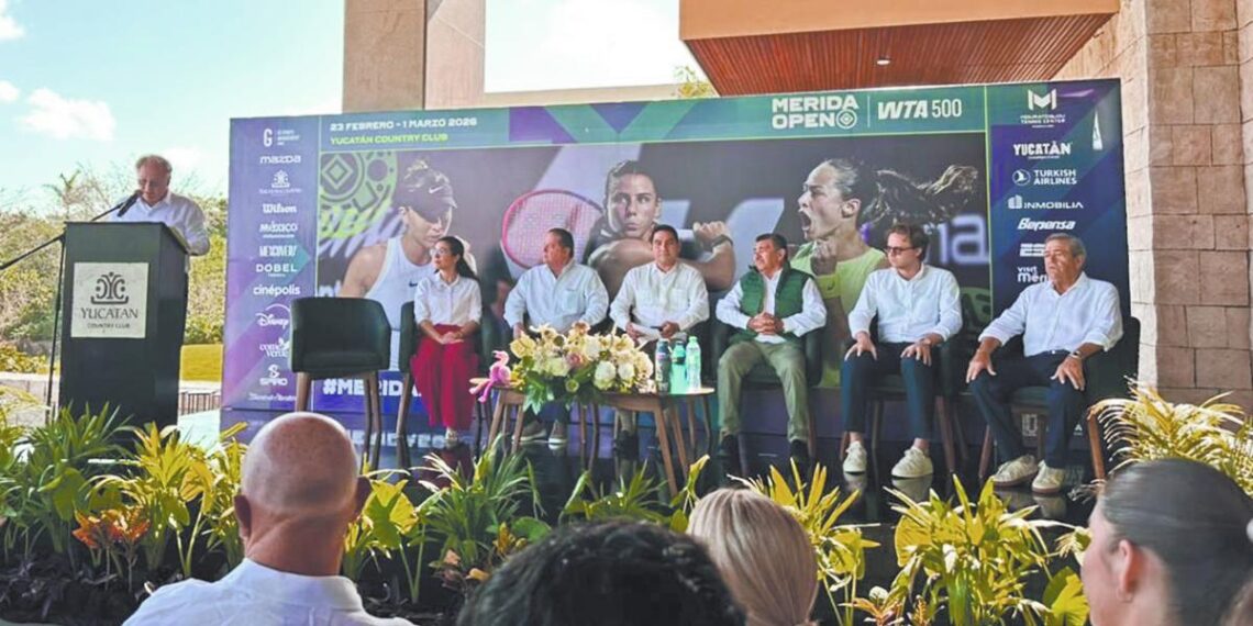 Mérida Open 2026 revela primera lista de tenistas