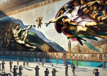 Leonardo da Vinci Mural Will Be On View in Milan During Olympics