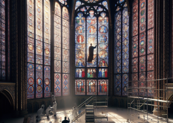 Fifty-year restoration of Sainte-Chapelle's monumental stained glass inches closer to completion - The Art Newspaper