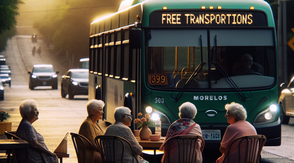 Transporte gratuito para adultos mayores en Morelos; tarjeta y detalles del programa