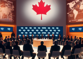 Trump arremete contra Carney en Davos y reclama a Canadá