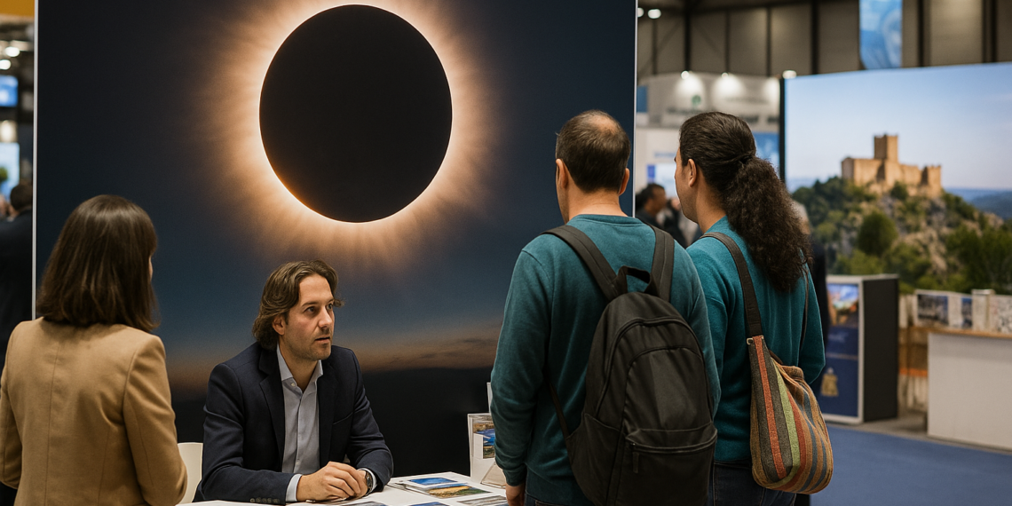 Explorando el turismo consciente y el fenómeno del eclipse total de 2026 en Fitur. – Dimension Turistica Magazine