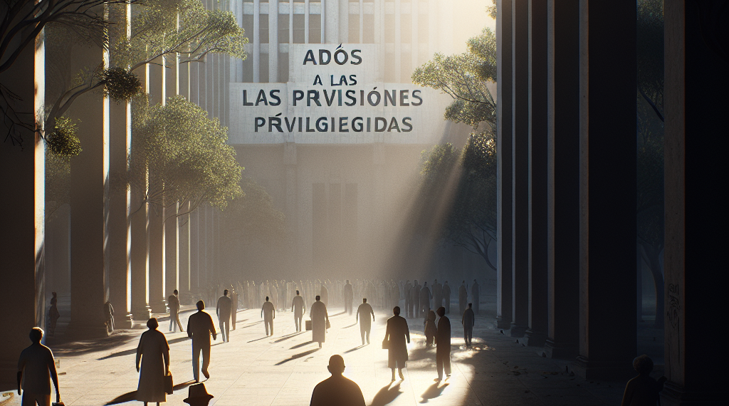 Fin a las pensiones “doradas” para exfuncionarios VIP