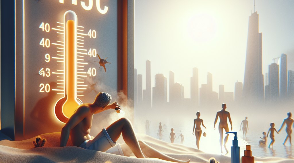 Prepara el bloqueador, prevén temperaturas de hasta 45ºC en gran parte del país