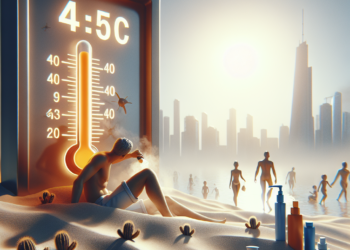 Prepara el bloqueador, prevén temperaturas de hasta 45ºC en gran parte del país