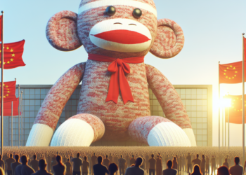Artist Sets Guinness World Record for Largest Sock Monkey