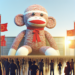 Artist Sets Guinness World Record for Largest Sock Monkey