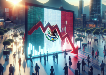 Bolsa mexicana cae desde máximo histórico; Peñoles y Grupo México lideran las pérdidas