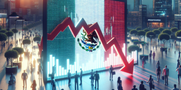 Bolsa mexicana cae desde máximo histórico; Peñoles y Grupo México lideran las pérdidas