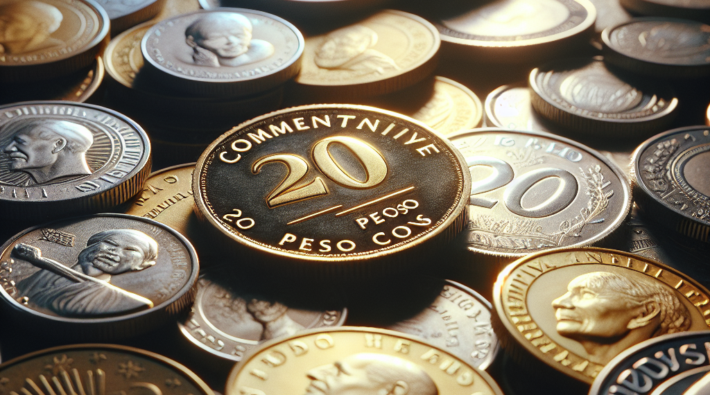 Lista de monedas conmemorativas de 20 pesos colección completa