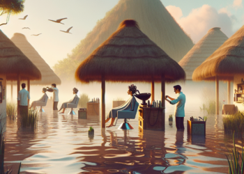 ¡De la peluquería a los canales! Usan cabello humano para salvar el agua de Xochimilco