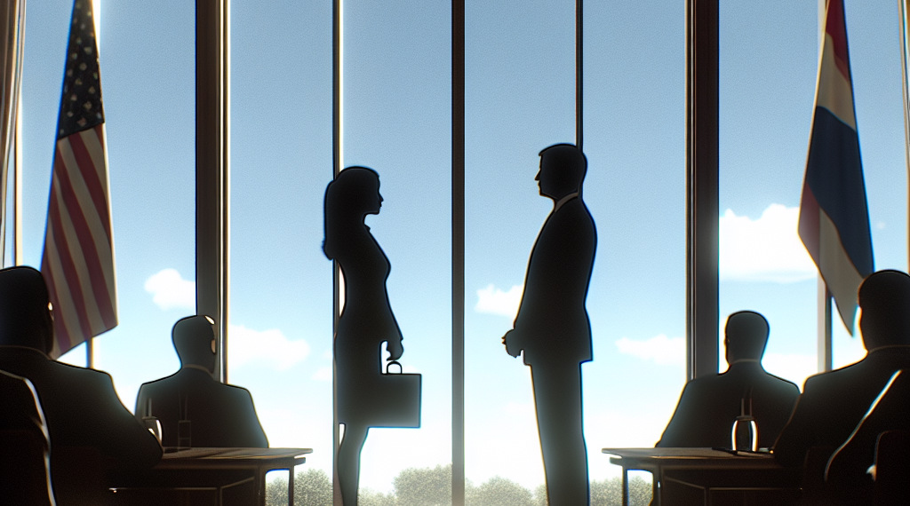 Delcy Rodríguez recibe a enviada de Estados Unidos