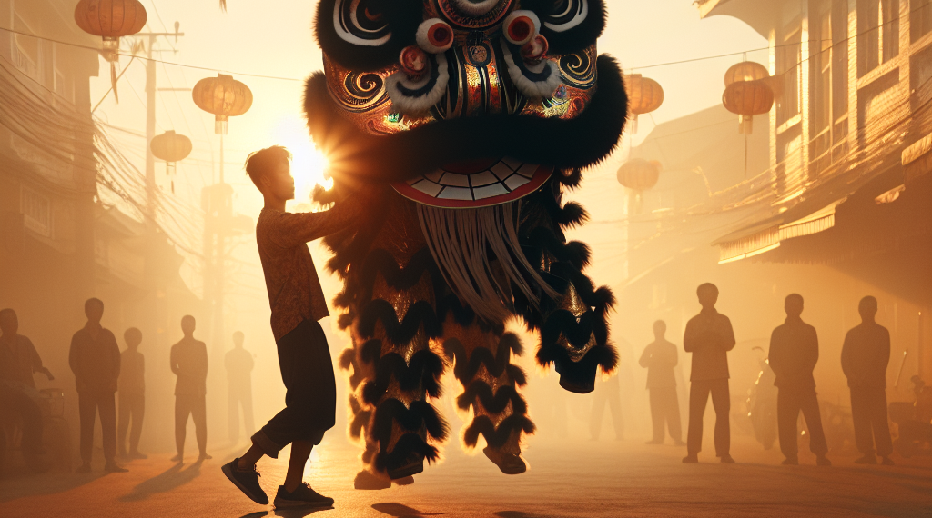 Behind The Scenes Of The Lion Dance