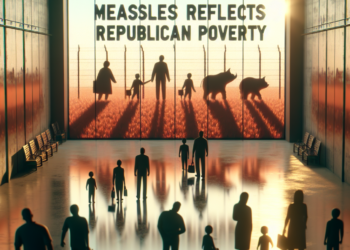 El sarampión es la herencia de la austeridad republicana