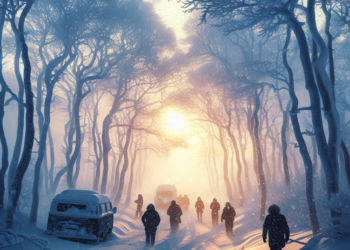 Domingo 8 de febrero con doble alerta de frío y caída de nieve