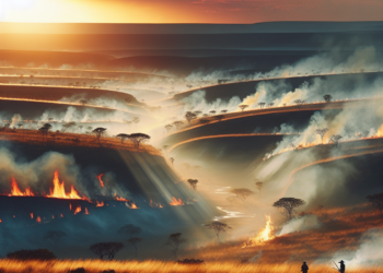 Se quema pastizal en Zona Esmeralda y agravaría la Fase 1 de Contingencia Ambiental