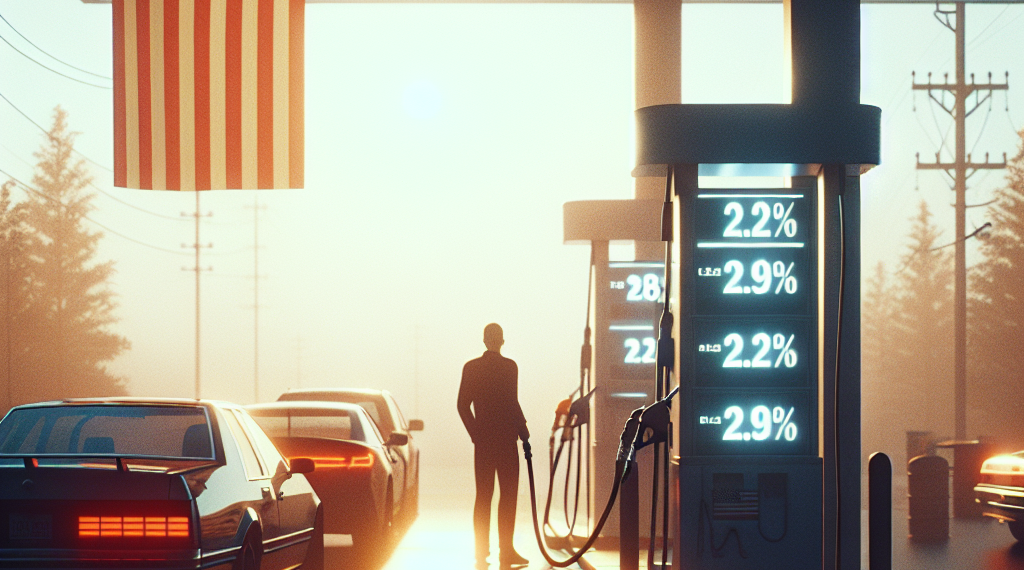 La inflación en EU retrocedió a 2.4% en enero gracias a caída de los precios del combustible
