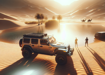 Jeep Mojito, enfocada en el desierto