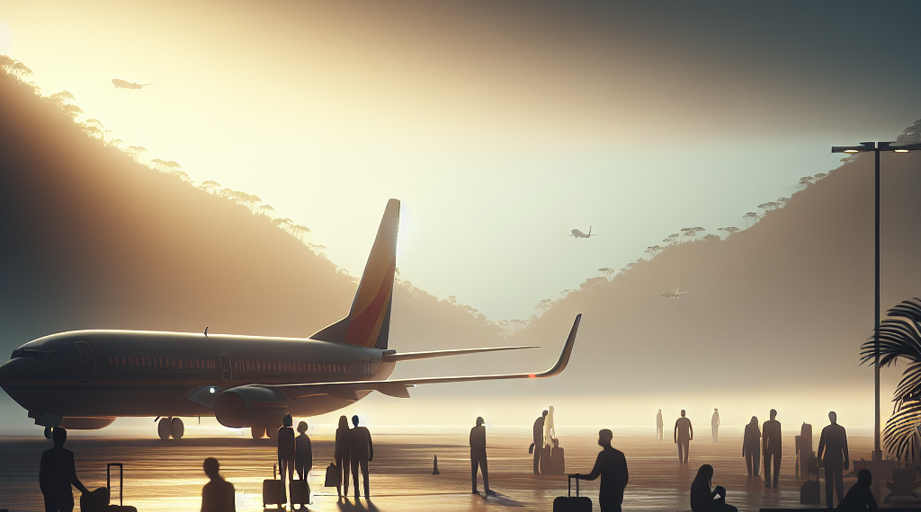 una aerolínea sigue sin operar