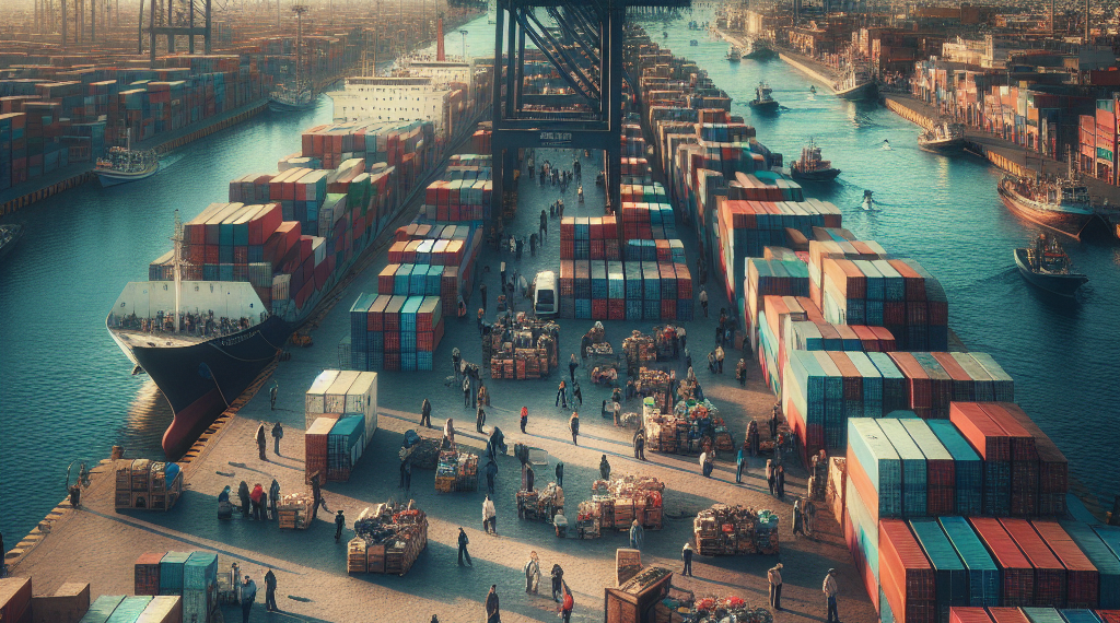 México logra superávit comercial récord con EU