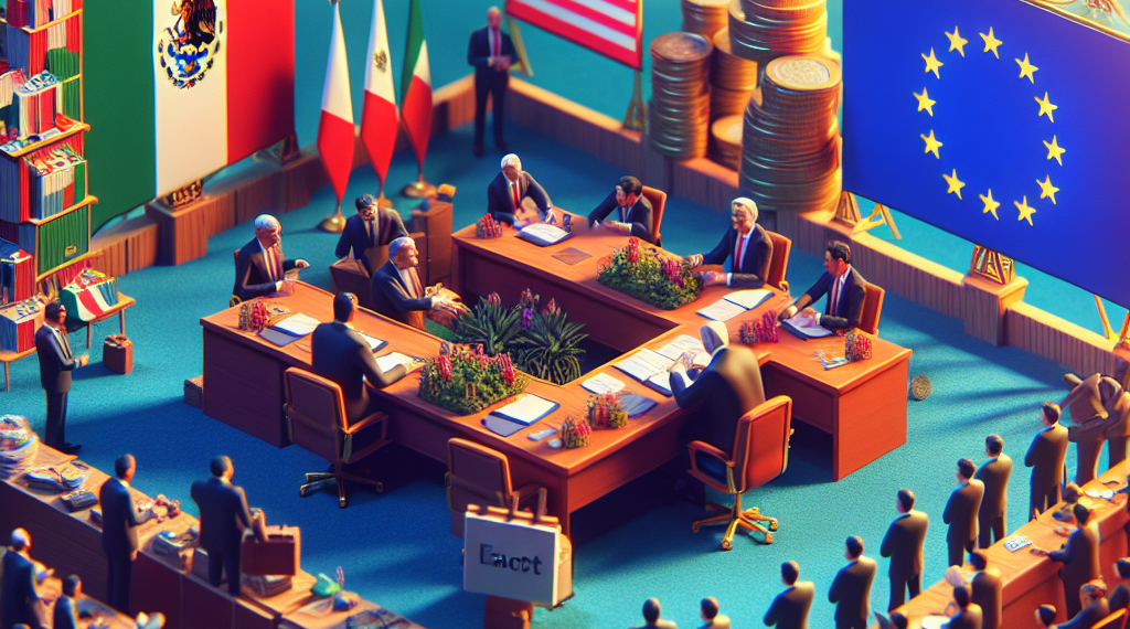 México firmará en mayo nuevo acuerdo comercial con la UE: Ebrard