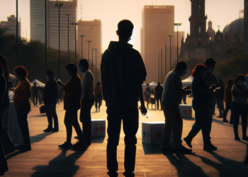 Buscan mexiquenses vacunas contra sarampión en la Ciudad México