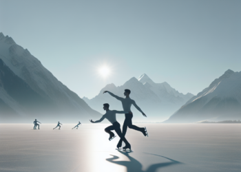 Patinadores franceses Cizeron y Fournier Beaudry lideran la danza sobre hielo